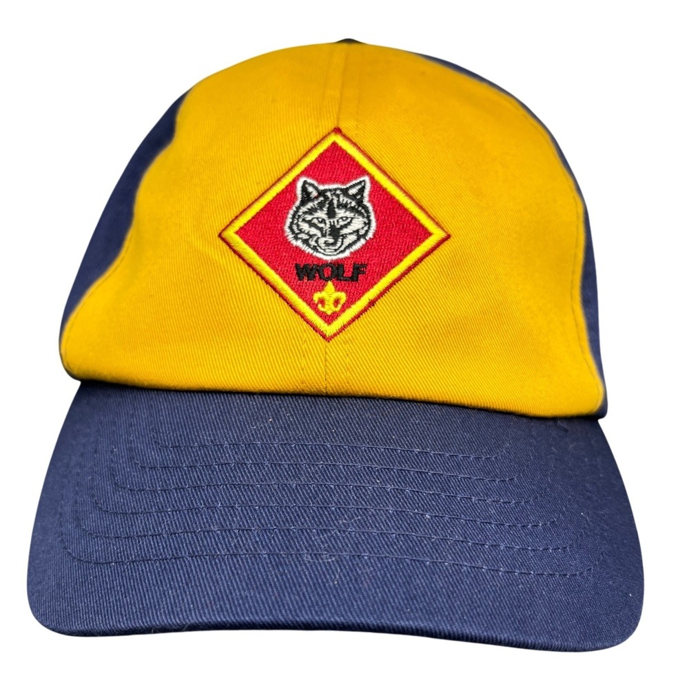 Boy Scouts of America‎ Hat Wolf Patch Adjustable Strap Scouting Men M/L